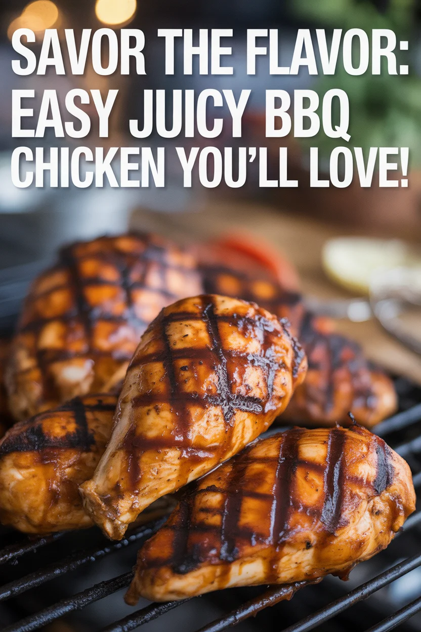 Juicy BBQ Chicken