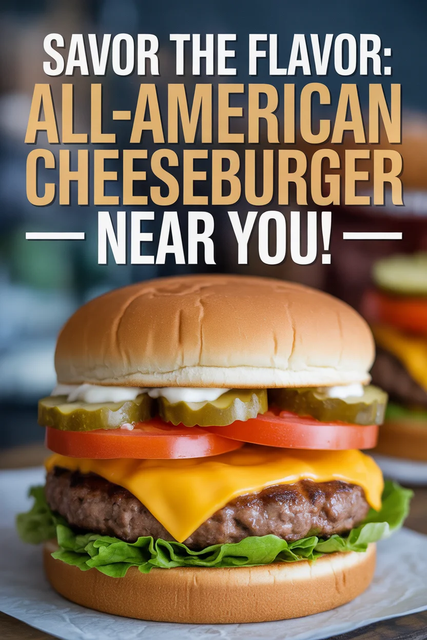 All-American Cheeseburger