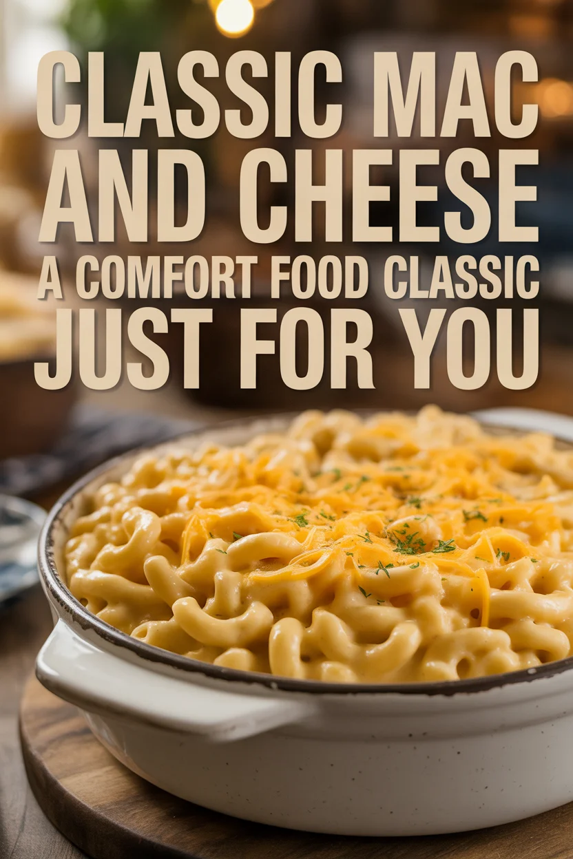 Classic Mac and Cheese - A Comfort Food Classic Just for You