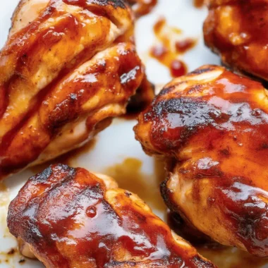 Savor the Flavor: Easy Juicy BBQ Chicken You'll Love! 40 Juicy BBQ Chicken grilled to perfection, coated in delicious homemade BBQ sauce.