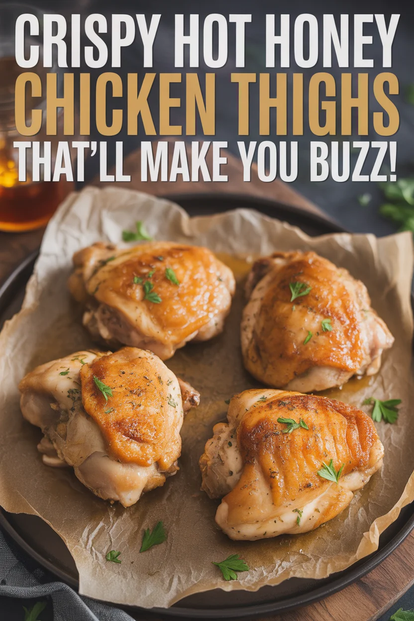 Crispy Hot Honey Chicken Thighs