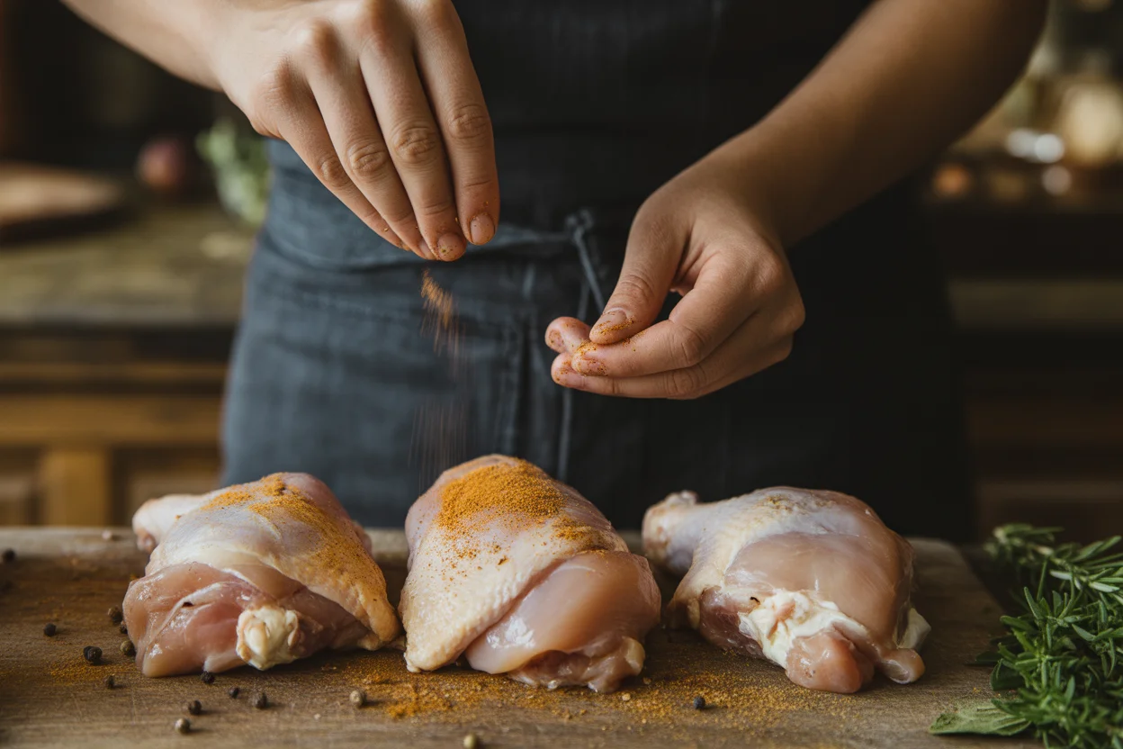 Crispy Hot Honey Chicken Thighs That'll Make You Buzz!