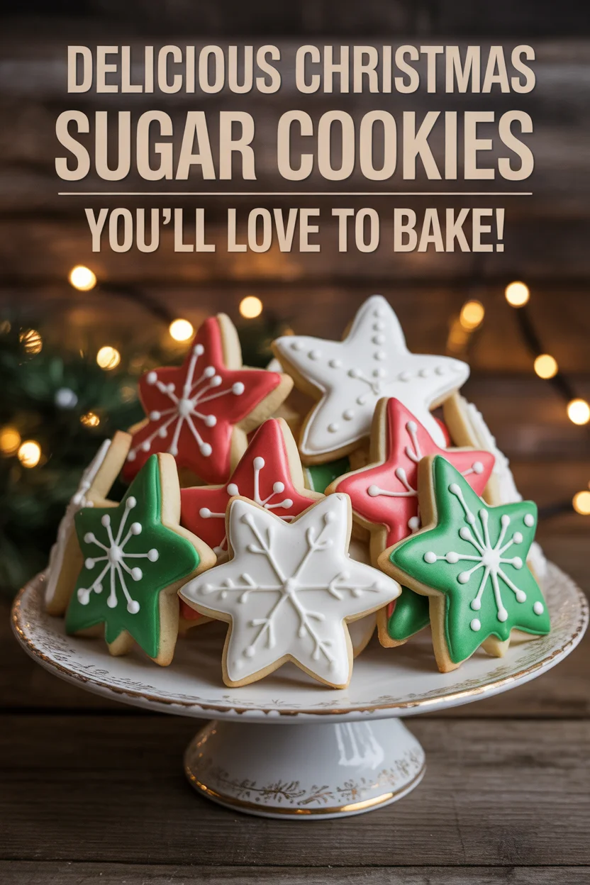 Delicious Christmas Sugar Cookies You’ll Love to Bake!