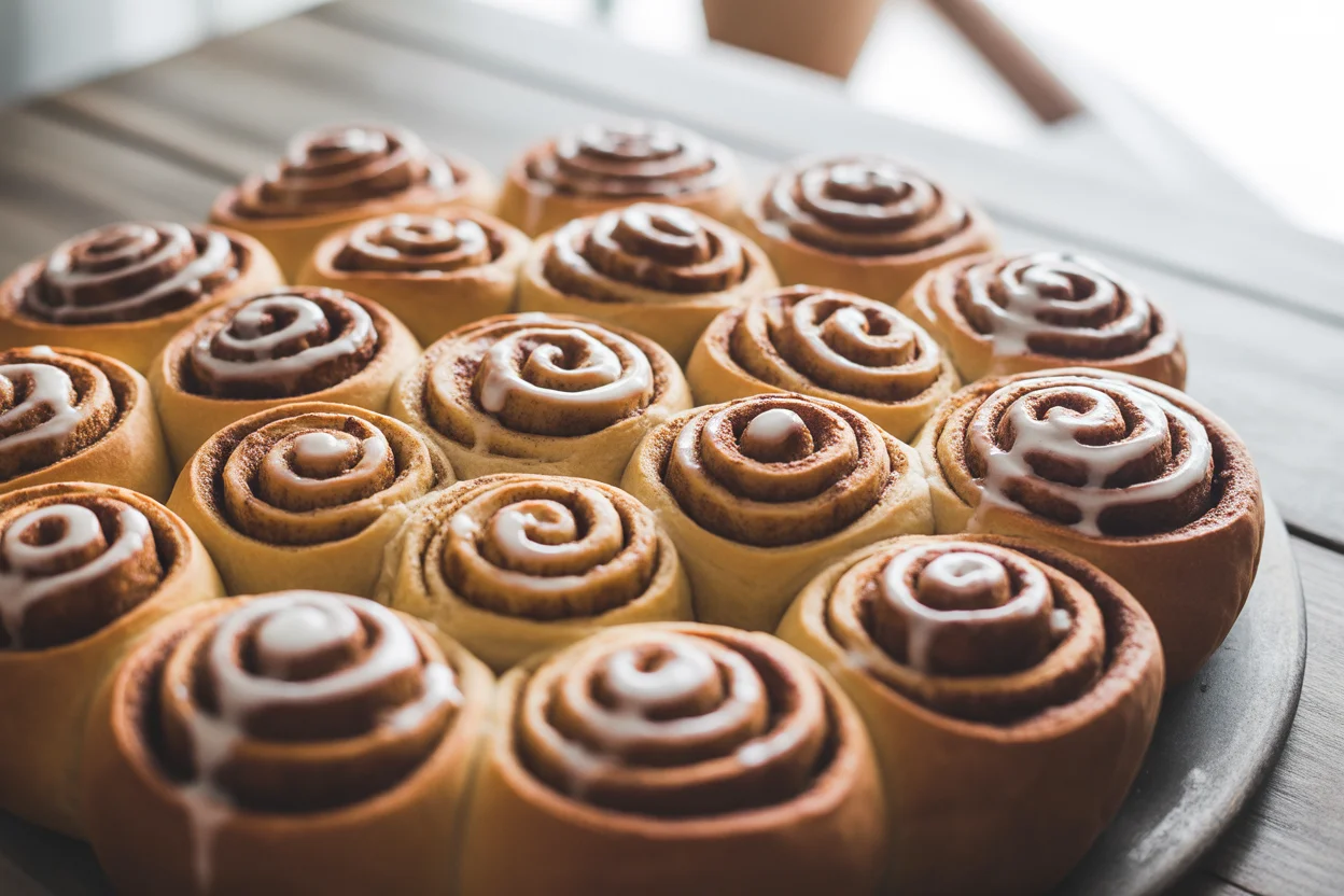1 Hour Cinnamon Rolls