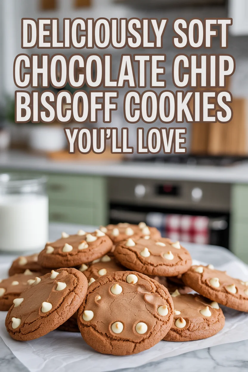 Chocolate Chip Biscoff Cookies