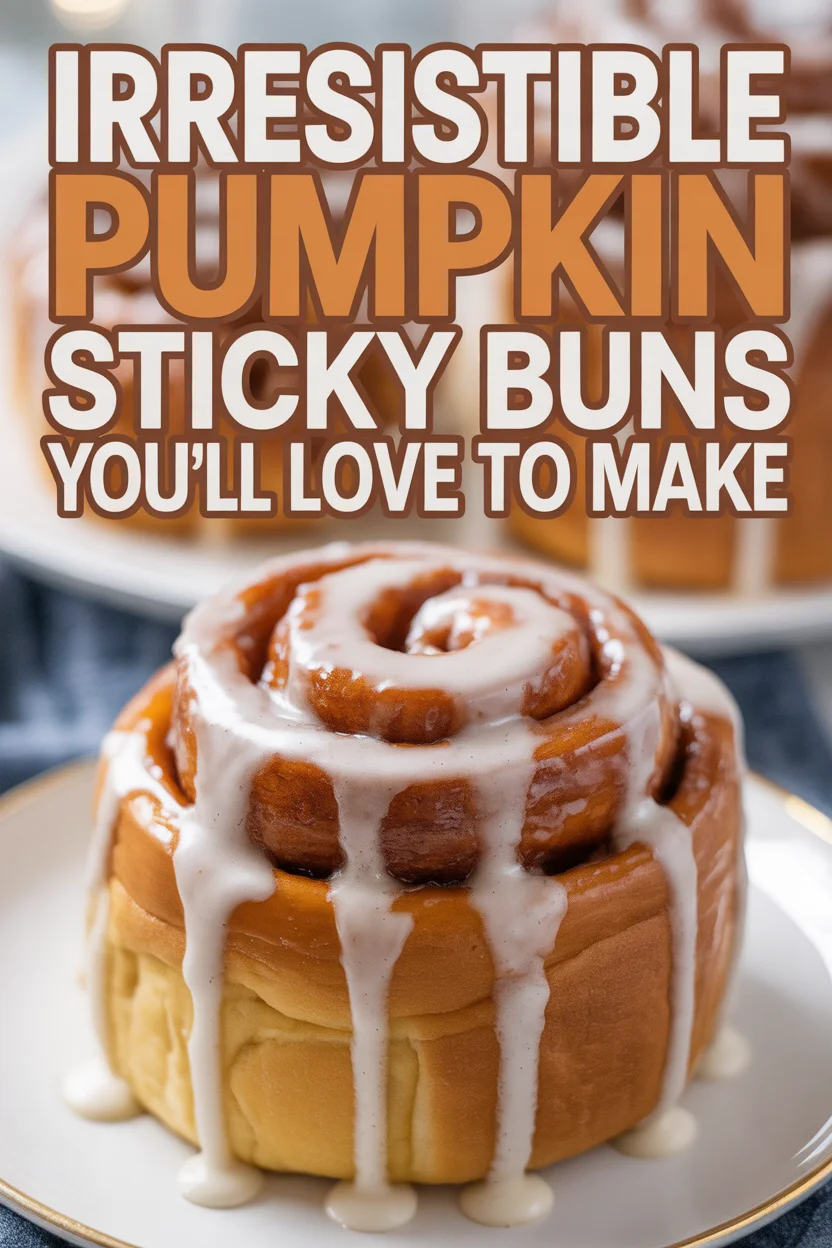Pumpkin Sticky Buns