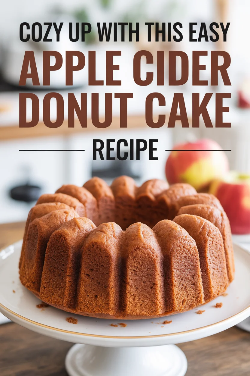 Cozy Up with This Easy Apple Cider Donut Cake Recipe 34 Apple Cider Donut Cake