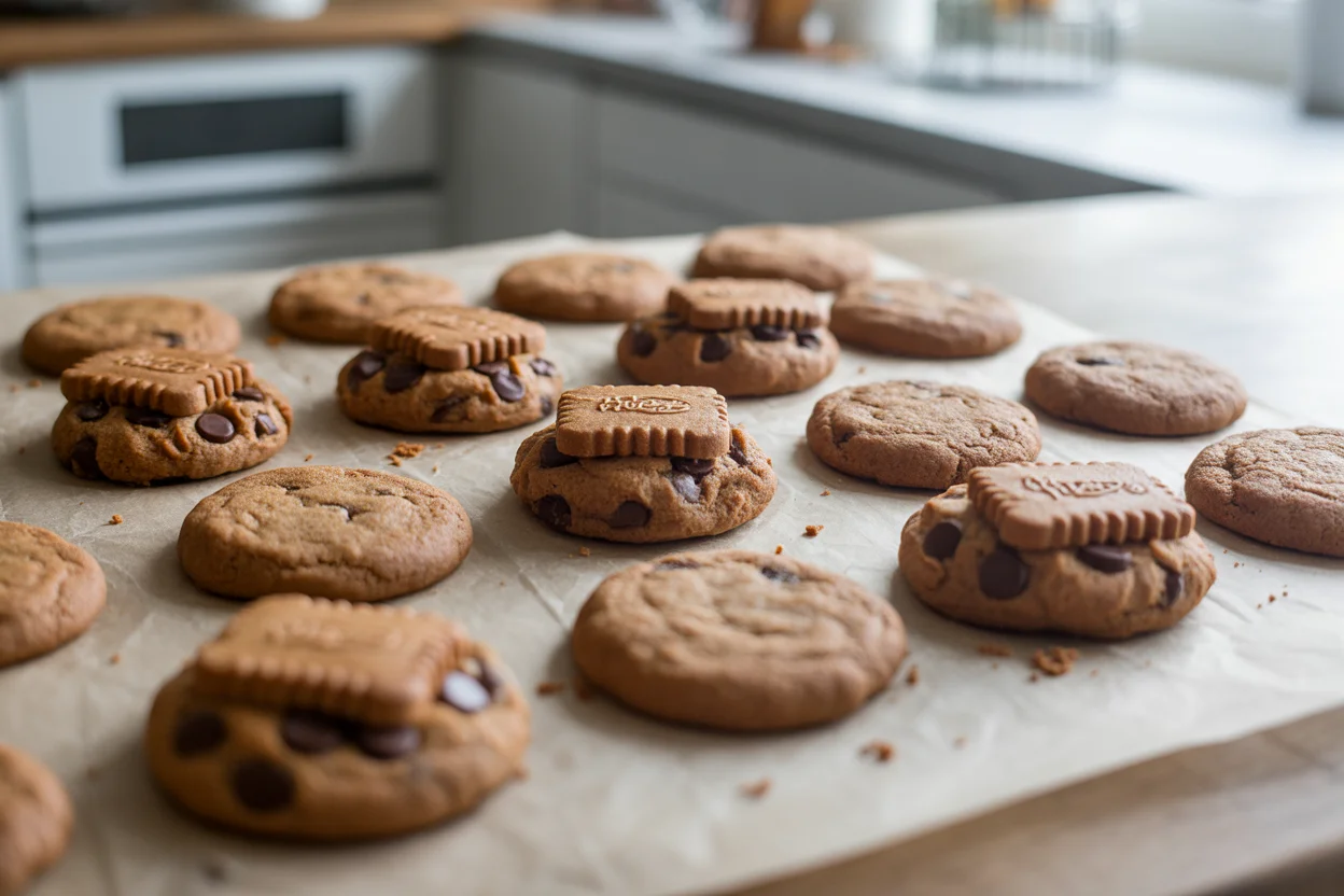 Chocolate Chip Biscoff Cookies