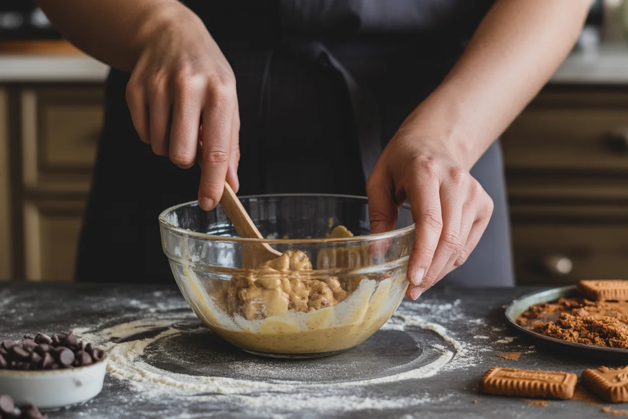 Chocolate Chip Biscoff Cookies