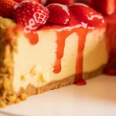 Delicious Strawberry Cheesecake You’ll Want to Make Today! 39 Delicious Strawberry Cheesecake topped with fresh strawberries and homemade sauce