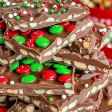 Delicious Christmas Crack with saltine crackers, toffee, and chocolate for the holidays.