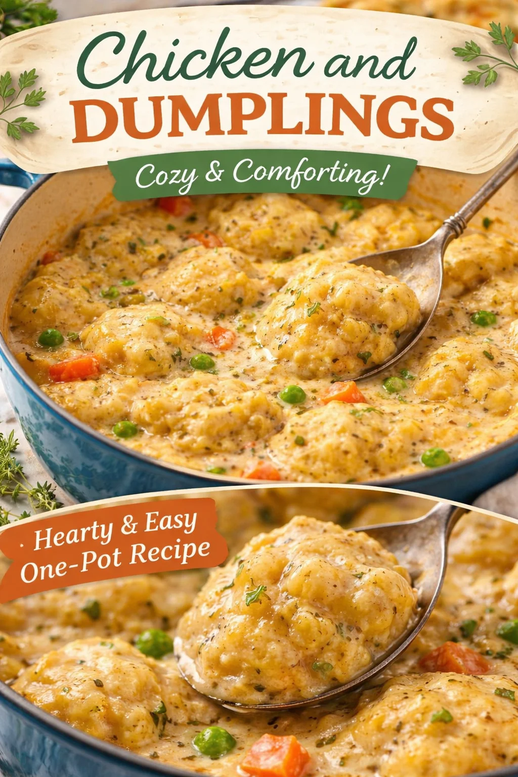 Comforting Creamy Chicken and Dumplings to Warm Your Soul 33 Comforting Creamy Chicken and Dumplings to Warm Your Soul