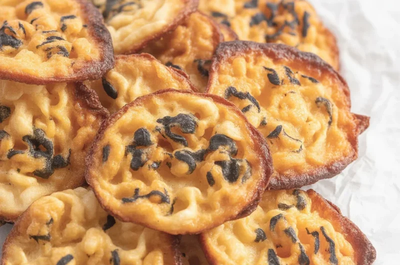 Crispy and nutritious Cottage Cheese Chips, a must-try high-protein snack.