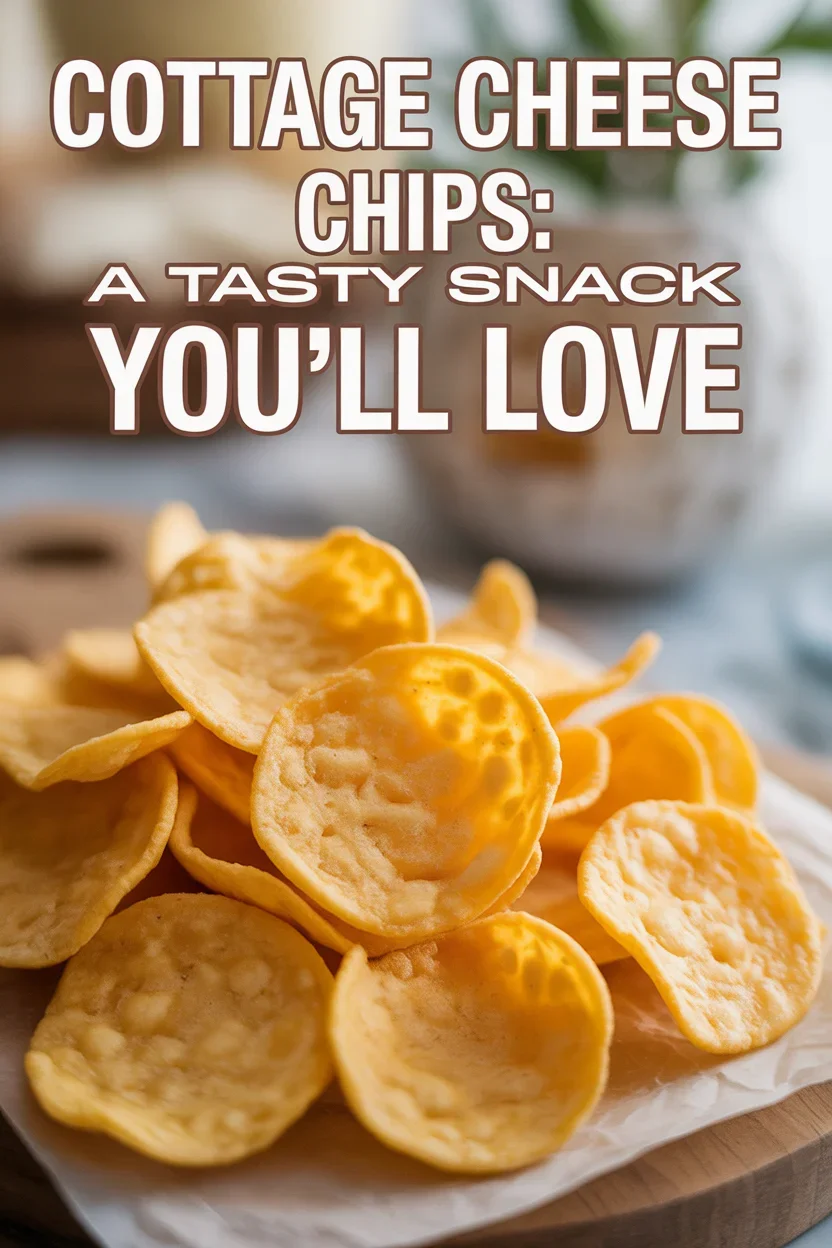 Cottage Cheese Chips: A Tasty Snack You’ll Love 34 Cottage Cheese Chips