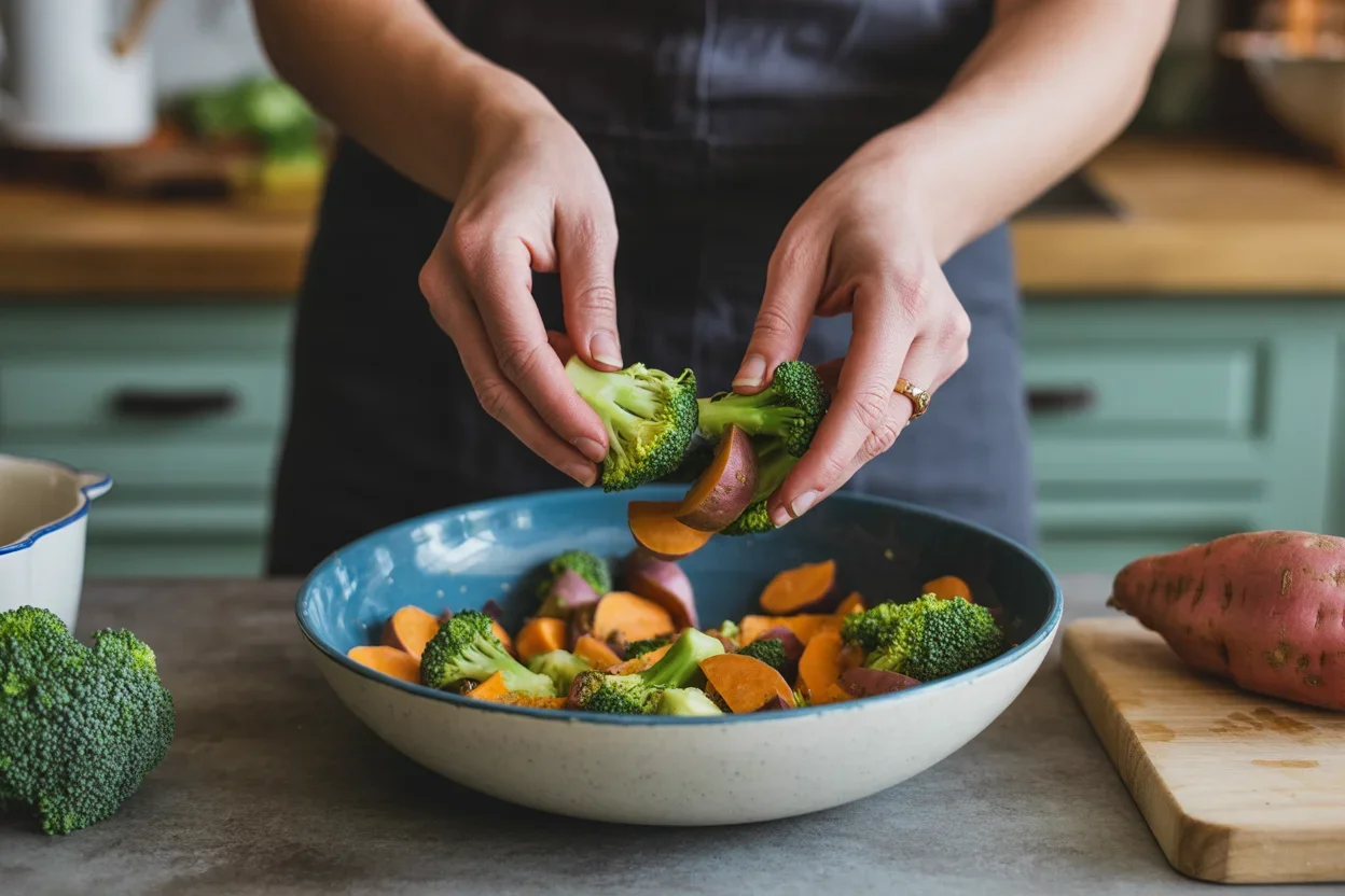 Sheet Pan Sausage and Winter Vegetables