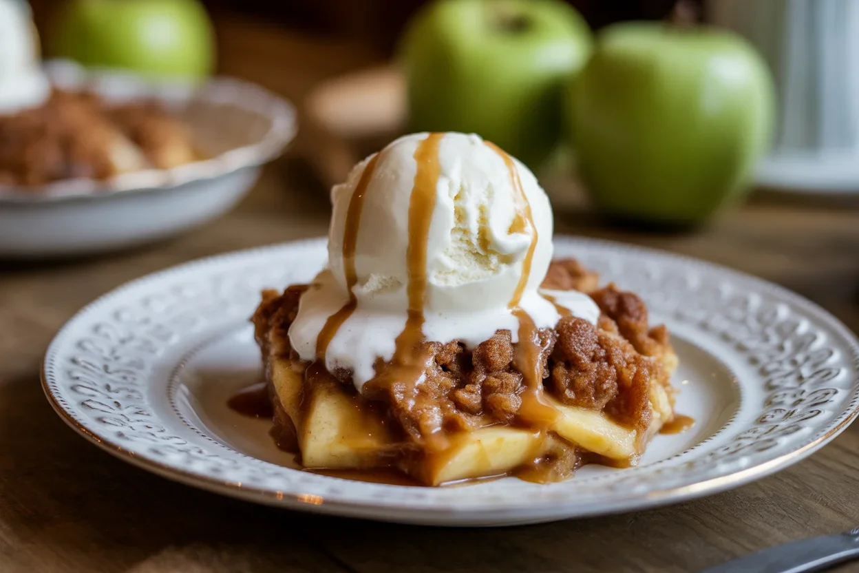 Cozy Up with This Warm Apple Cinnamon Crumble Recipe