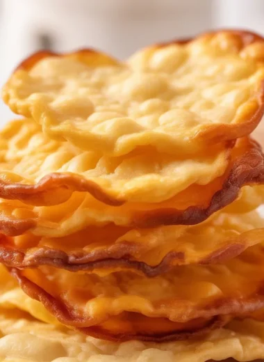 Crispy Cottage Cheese Chips, high protein healthy snack, keto-friendly chips