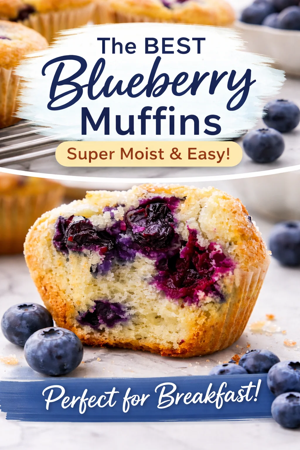 Delicious Easy Blueberry Muffins to Brighten Your Morning