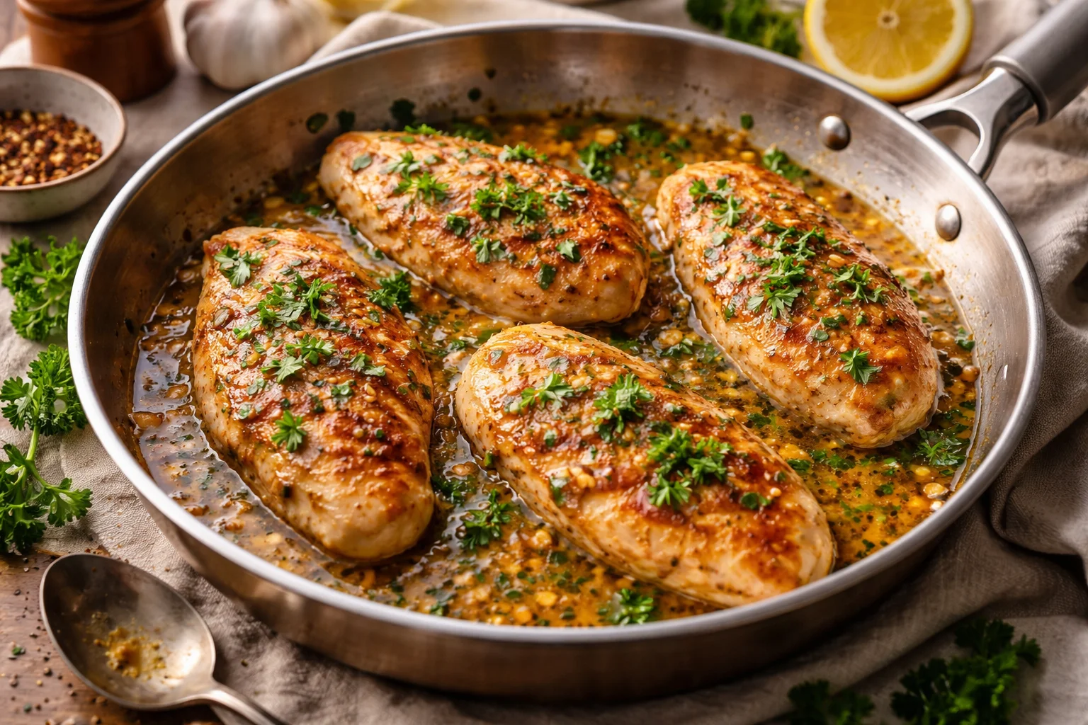 Deliciously Easy Creamy Garlic Butter Chicken for Busy Nights