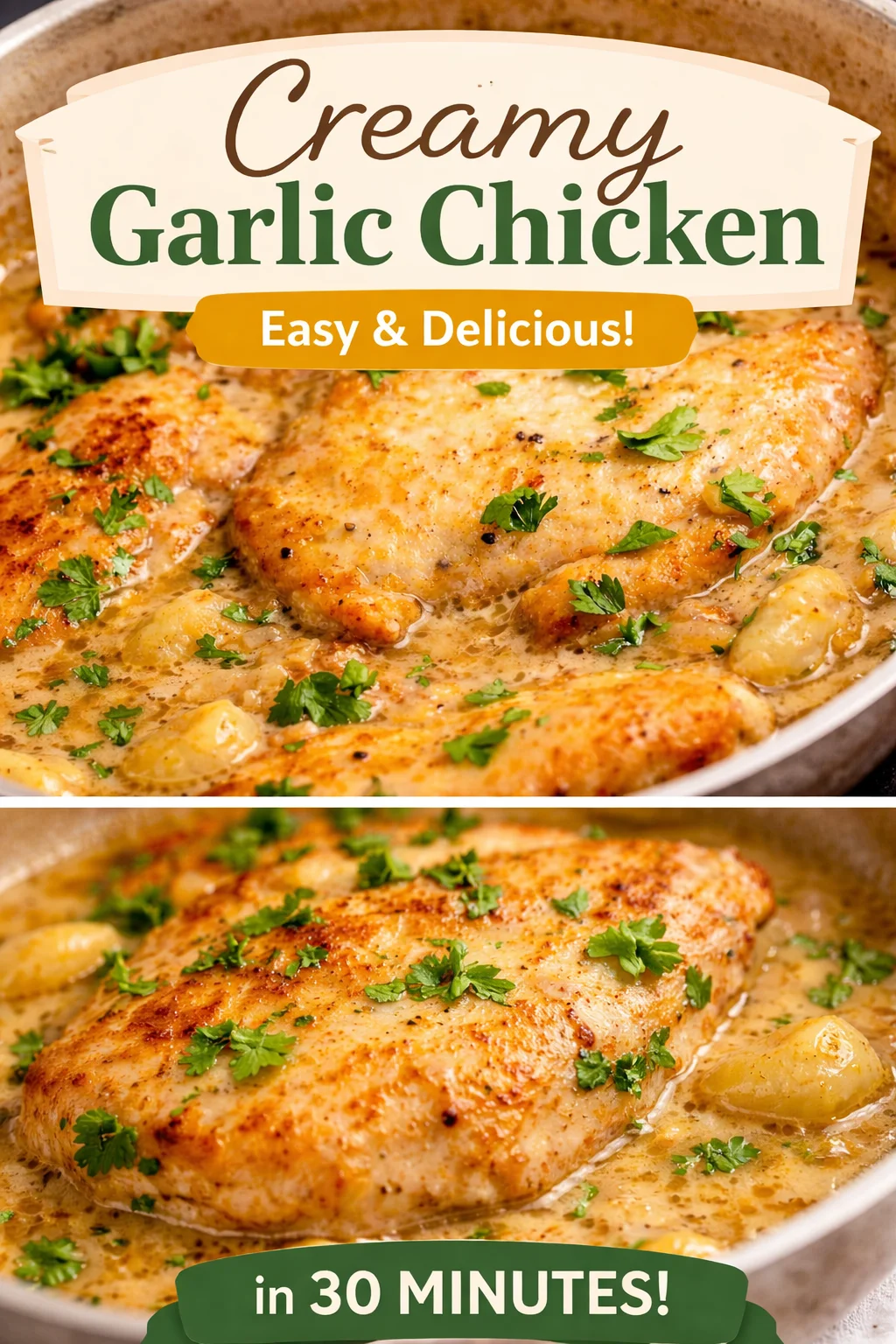 Deliciously Easy Creamy Garlic Butter Chicken for Busy Nights