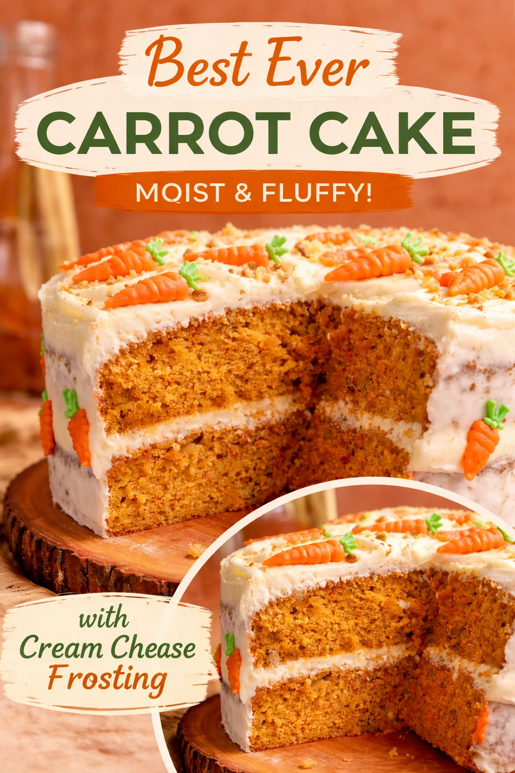 Deliciously Moist Carrot Cake with Cream Cheese Frosting Recipe 33 Moist Carrot Cake with Cream Cheese Frosting