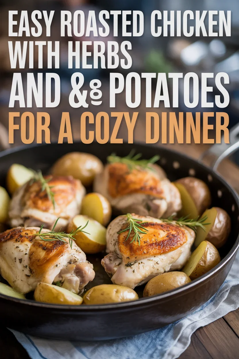Easy Roasted Chicken with Herbs and Potatoes for a Cozy Dinner 33 Roasted Chicken with Herbs and Potatoes