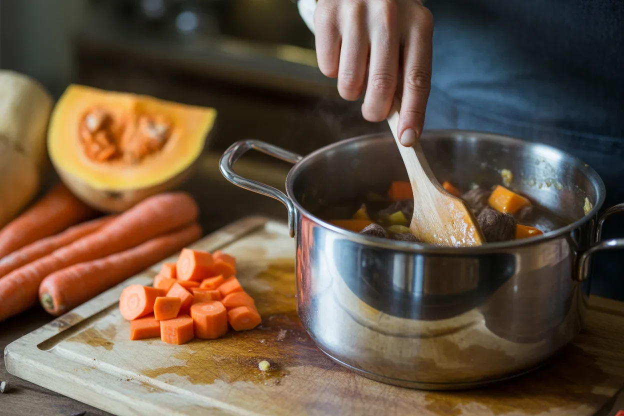 Hearty Classic Beef Stew with Root Vegetables for Cozy Nights
