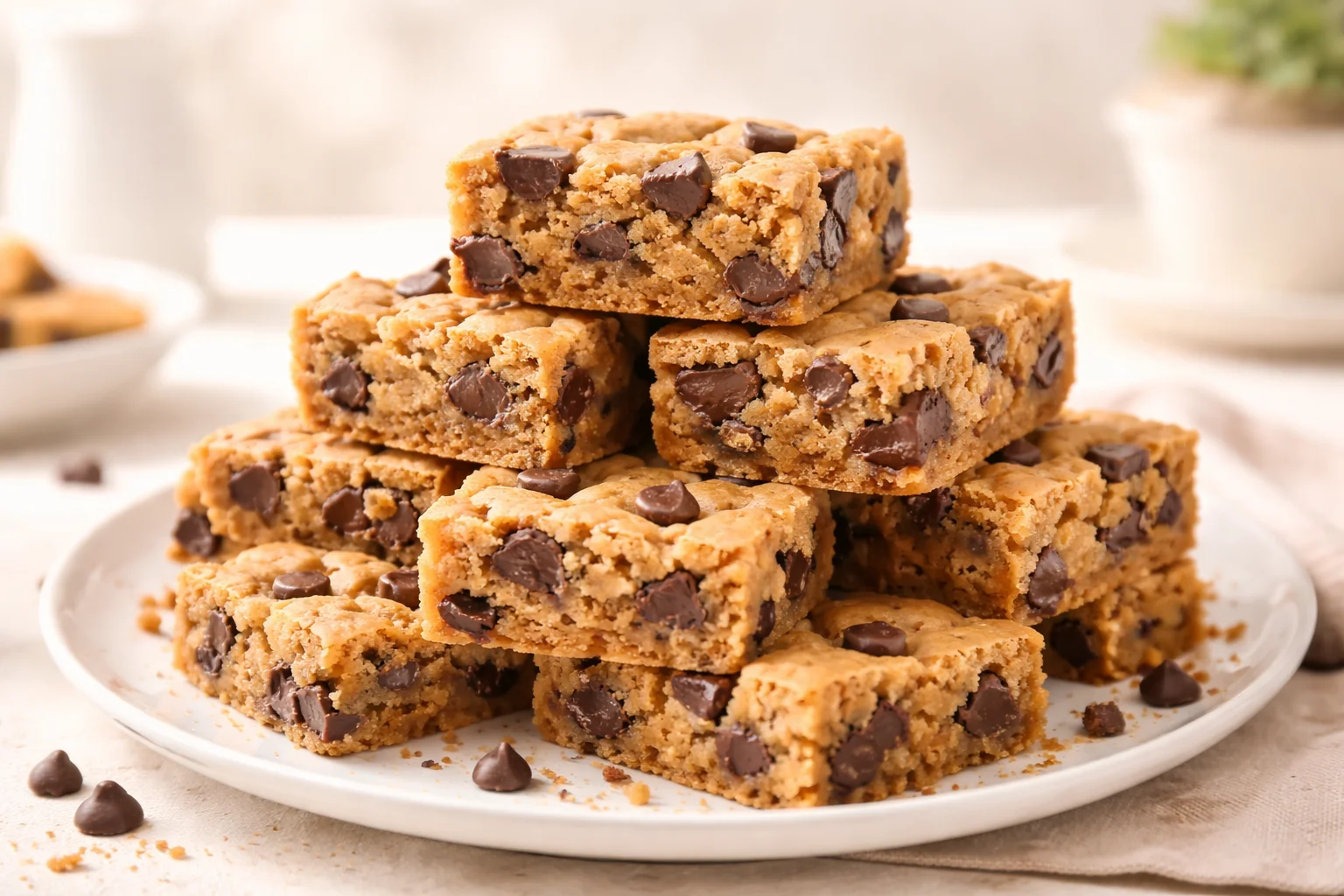 Peanut Butter Chocolate Chip Bars