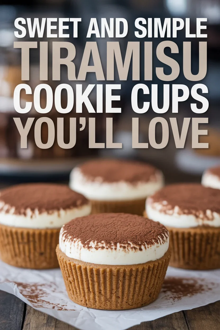 Sweet and Simple Tiramisu Cookie Cups You’ll Love 33 Tiramisu Cookie Cups