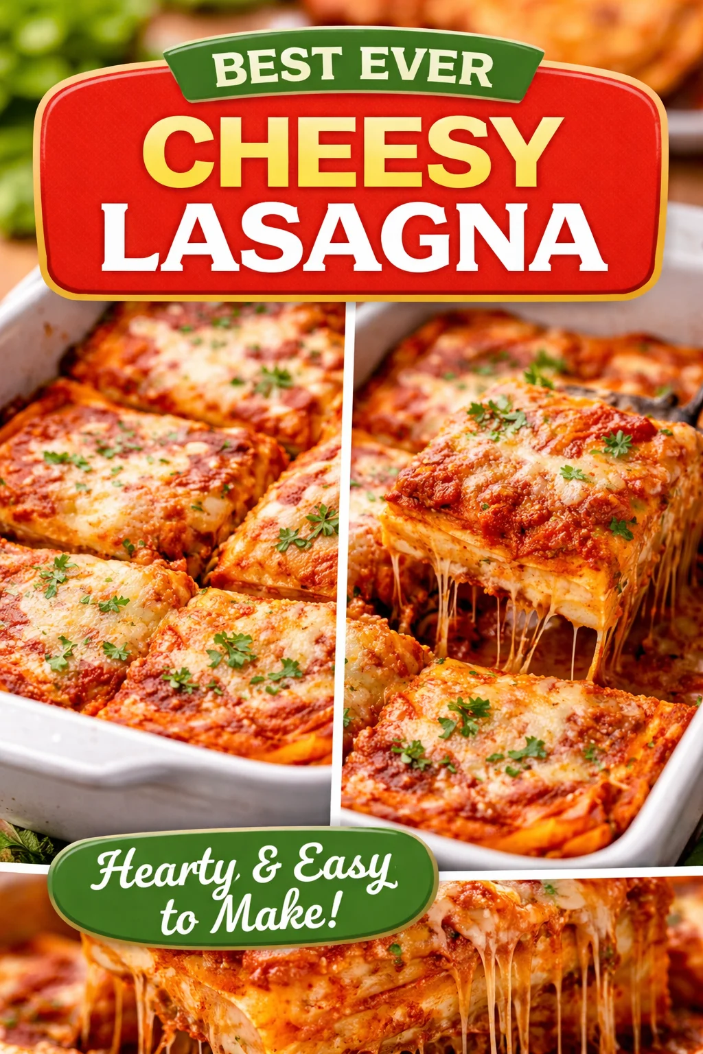 Warm and Cozy Homemade Lasagna (Family-Style) Recipe 34 Homemade Lasagna (Family-Style)