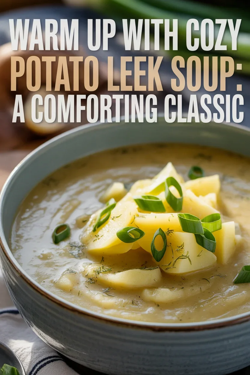 Warm Up with Cozy Potato Leek Soup: A Comforting Classic