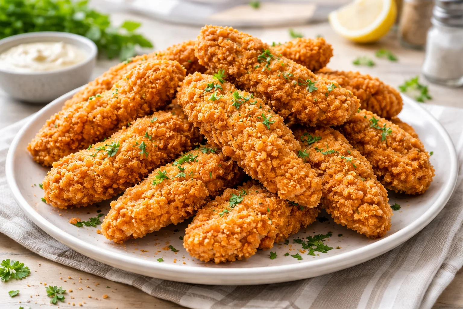 Crispy Baked Italian Parmesan Chicken