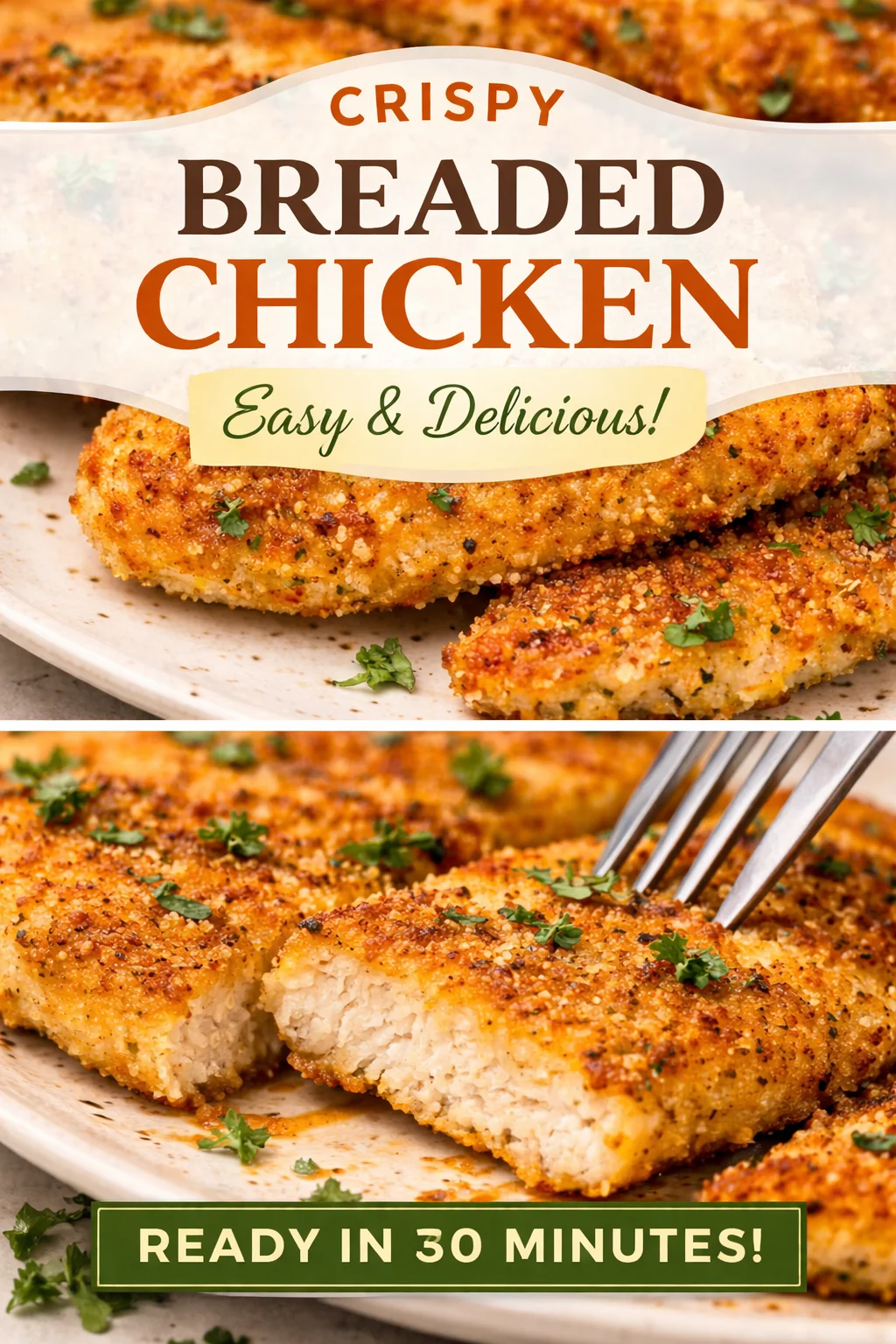 Crispy Baked Italian Parmesan Chicken - A Flavorful Delight