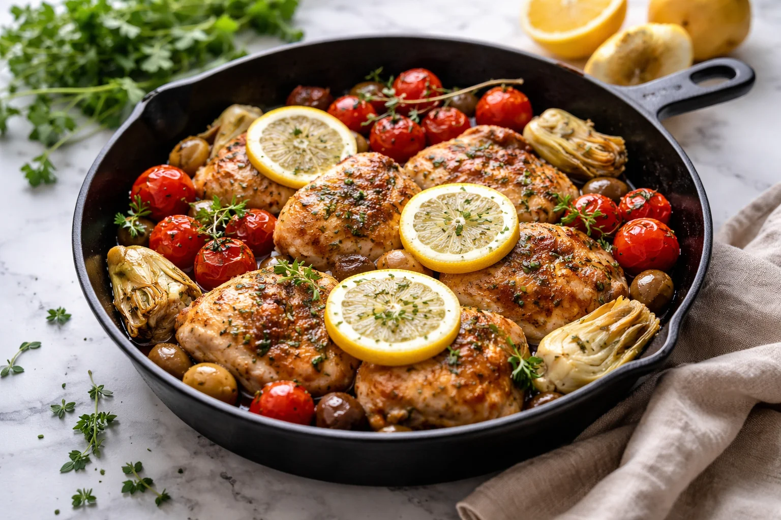 Mouthwatering Boursin Chicken Bake for Dinner Parties