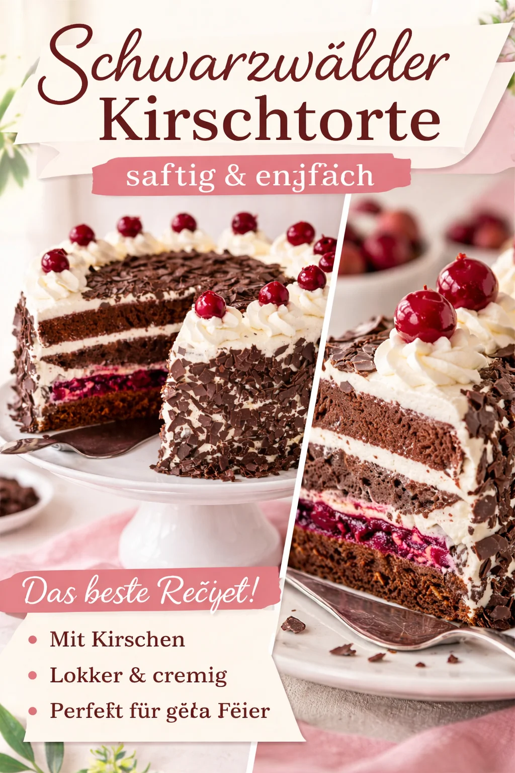 Köstliche Schwarzwälder Kirschtorte – Ein Rezept zum Verlieben 33 Schwarzwälder Kirschtorte