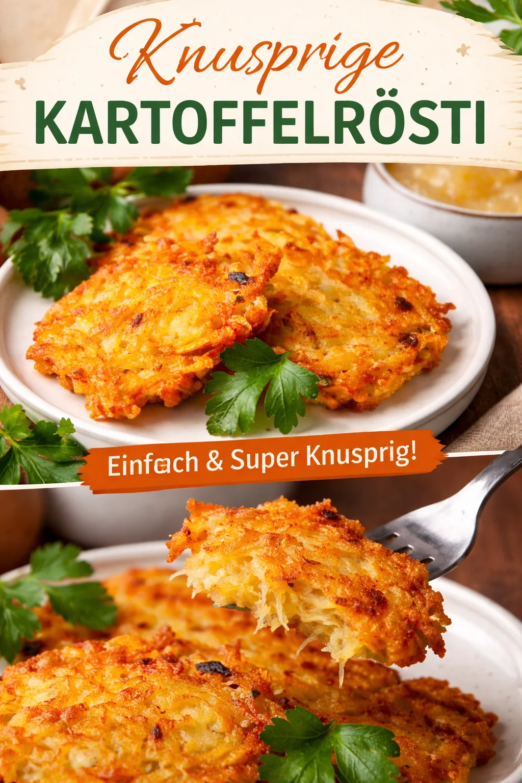 Leckere Kartoffelpuffer (Reibekuchen) – Die perfekte Beilage!