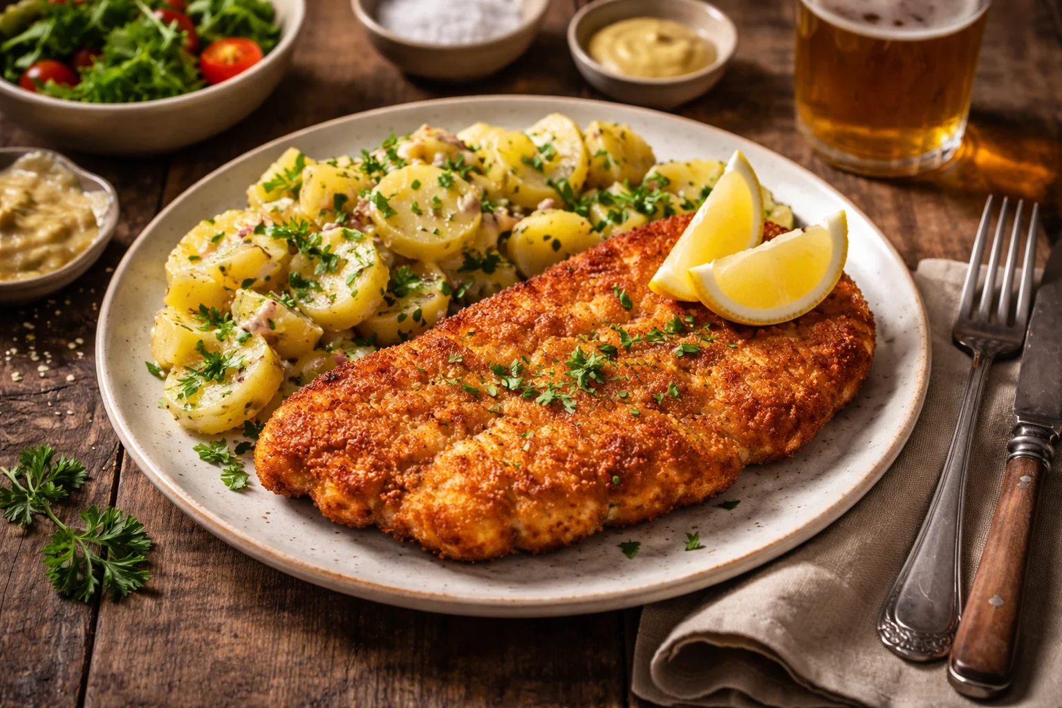 Schnitzel mit Kartoffelsalat: Ein Genuss für jeden Anlass 31 Schnitzel mit Kartoffelsalat