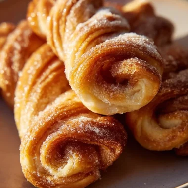 Delicious cinnamon twists that melt in your mouth, fresh and sweet.