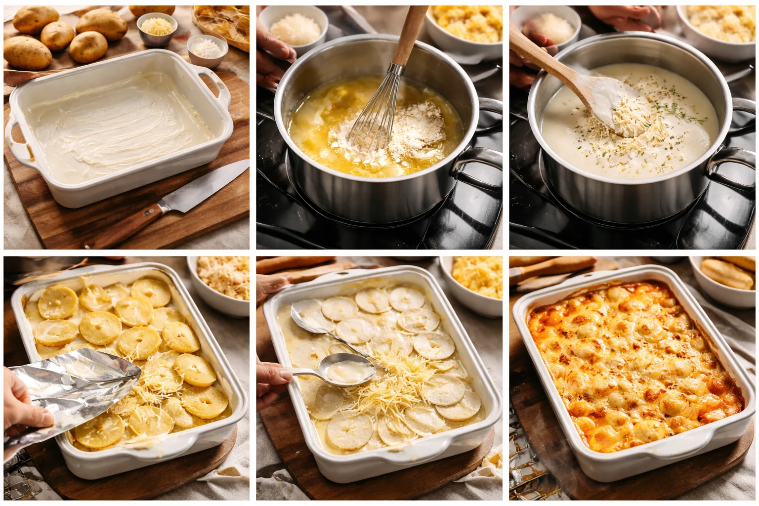 scalloped potatoes