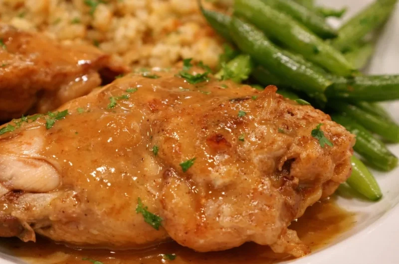 Authentic Hasenpfeffer Recipe with marinated rabbit in red wine gravy.
