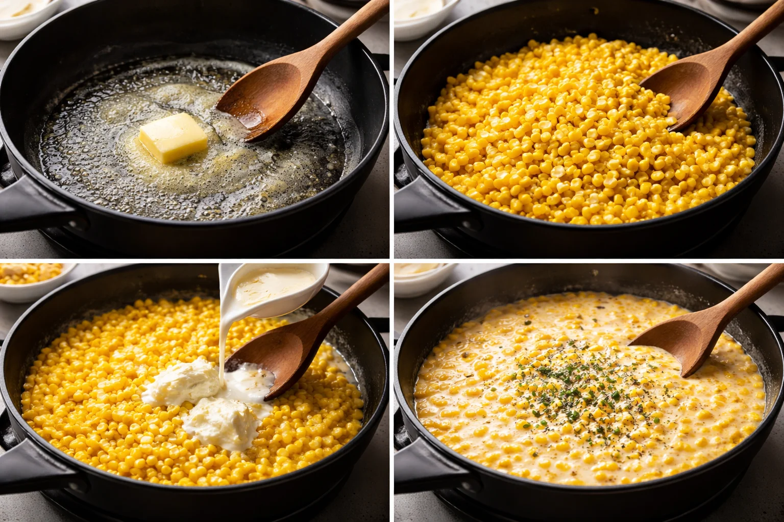 creamed corn dishes