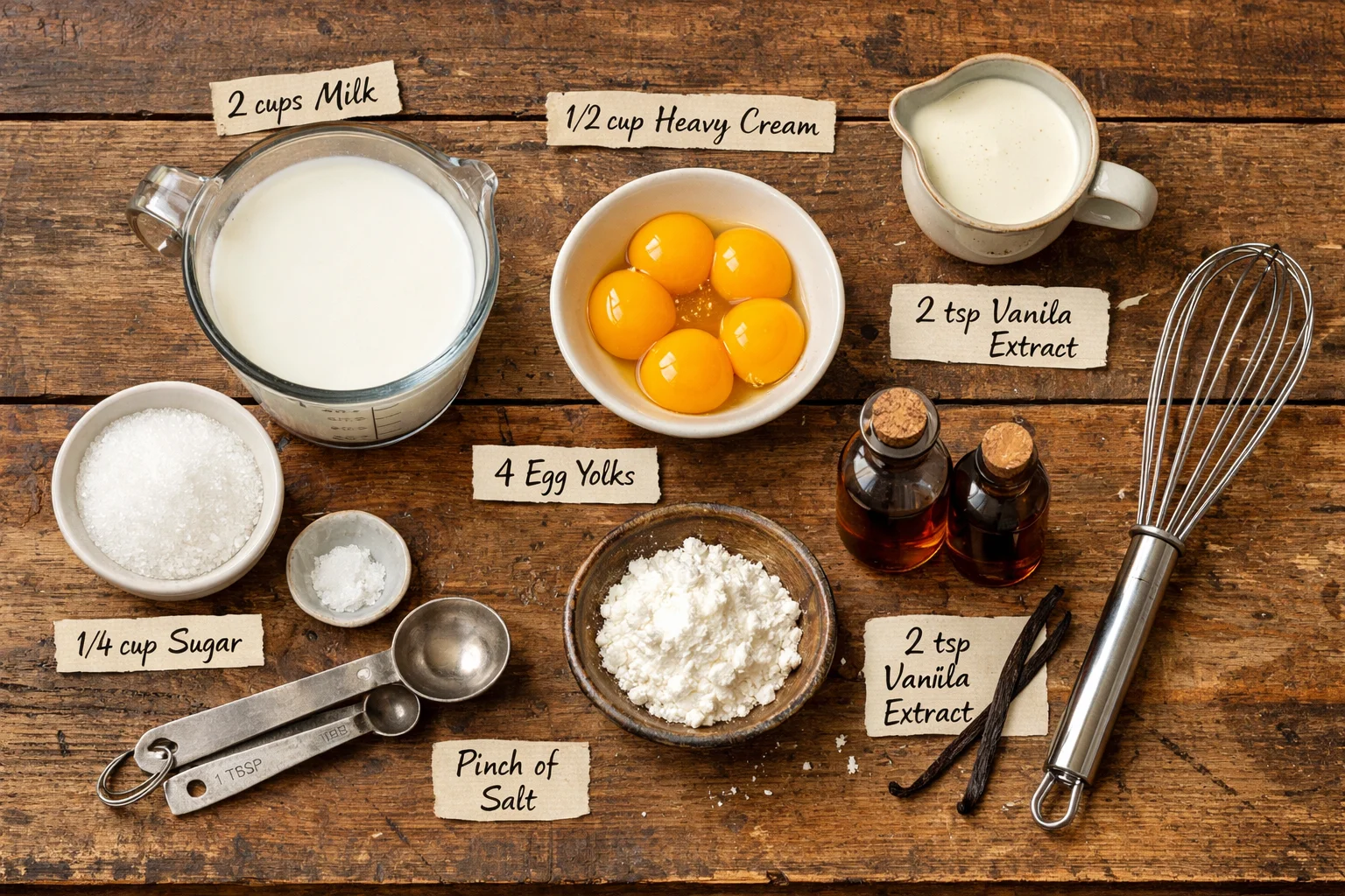 Delicious Vanillesoße Recipe (German Vanilla Sauce) You'll Love!