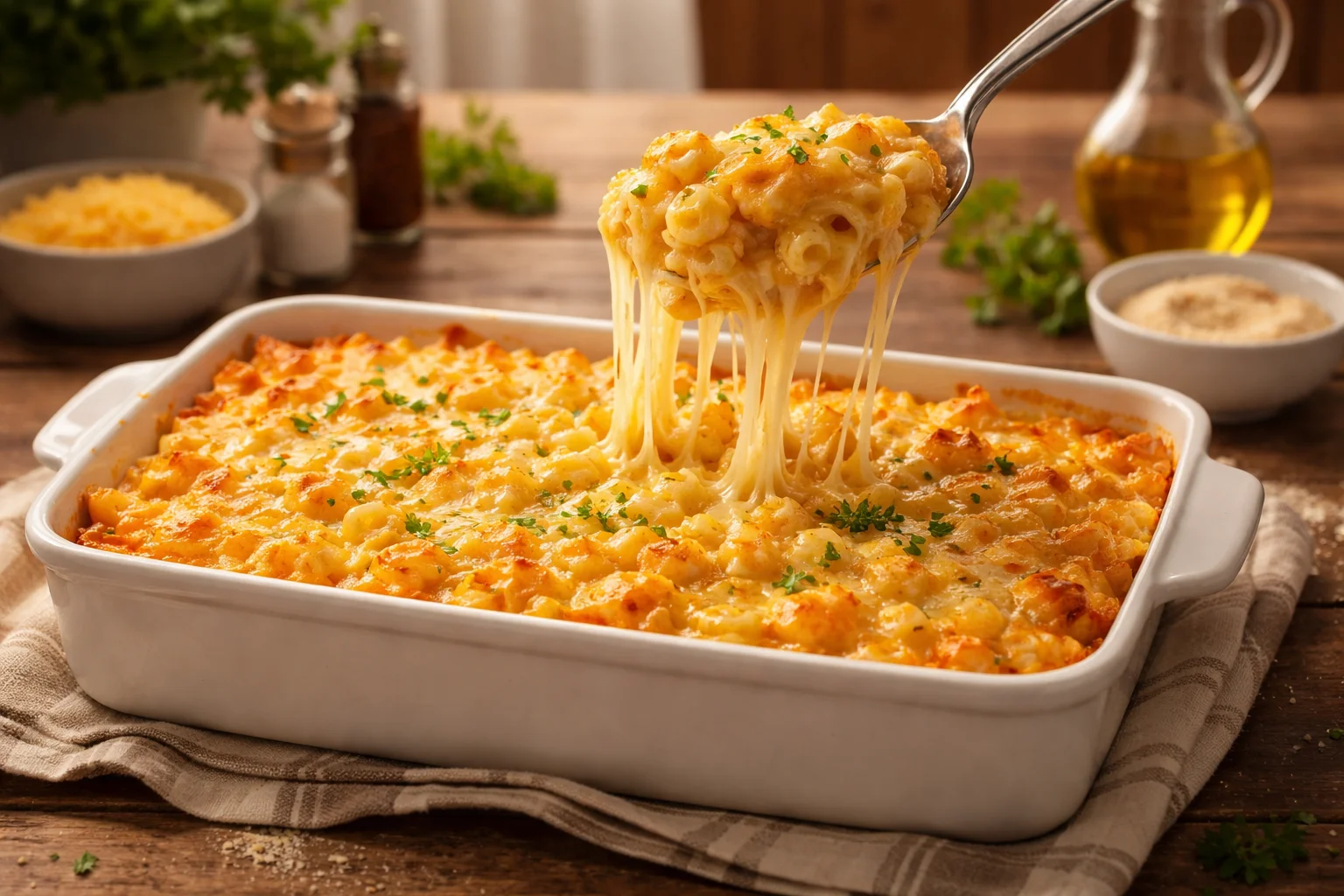traditional macaroni and cheese