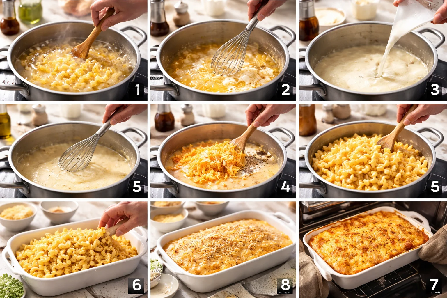traditional macaroni and cheese