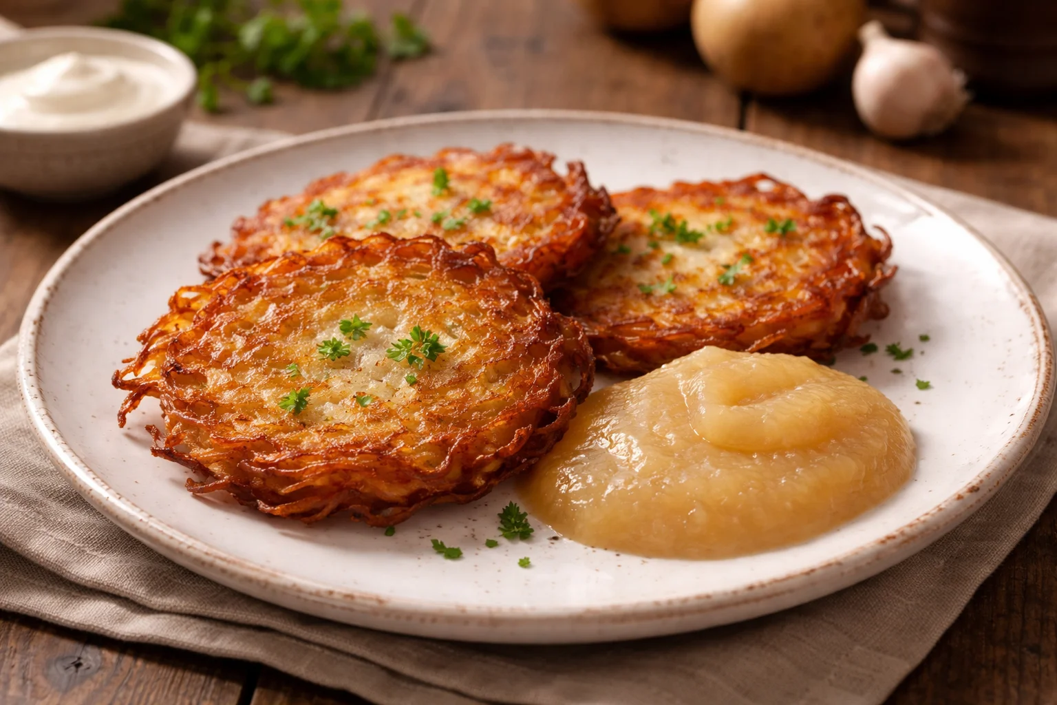 Deliciously Crispy German Potato Pancakes Recipe (Kartoffelpuffer)