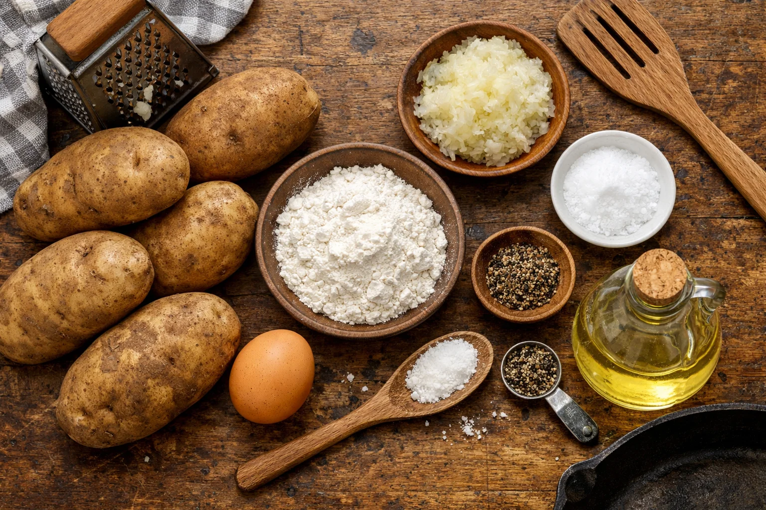 Crispy German Potato Pancakes Recipe (Kartoffelpuffer)