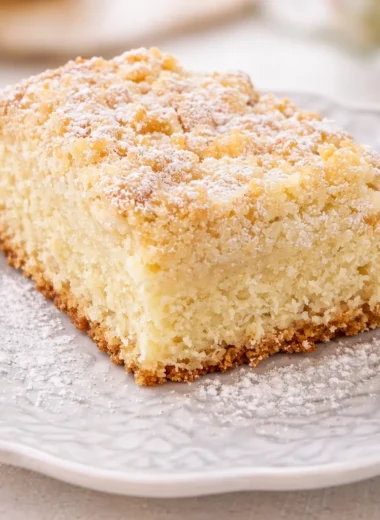 The Best Streuselkuchen Recipe - Classic German Crumb Cake with delicious streusel topping