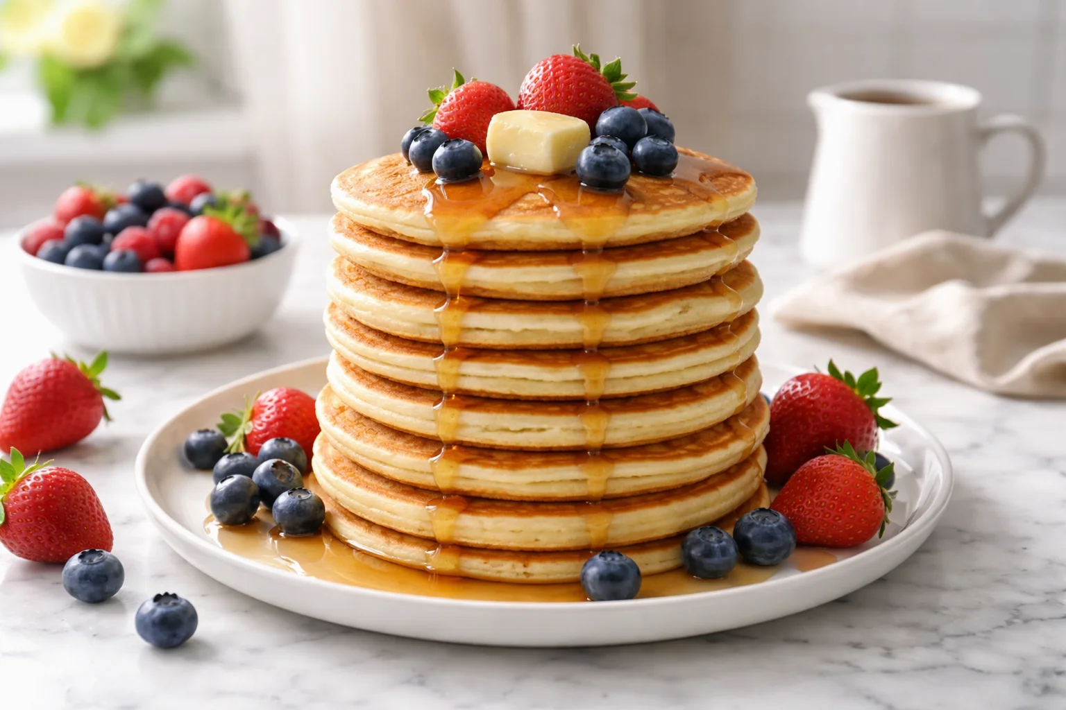 Deliciously Fluffy American Pancakes You’ll Dream About