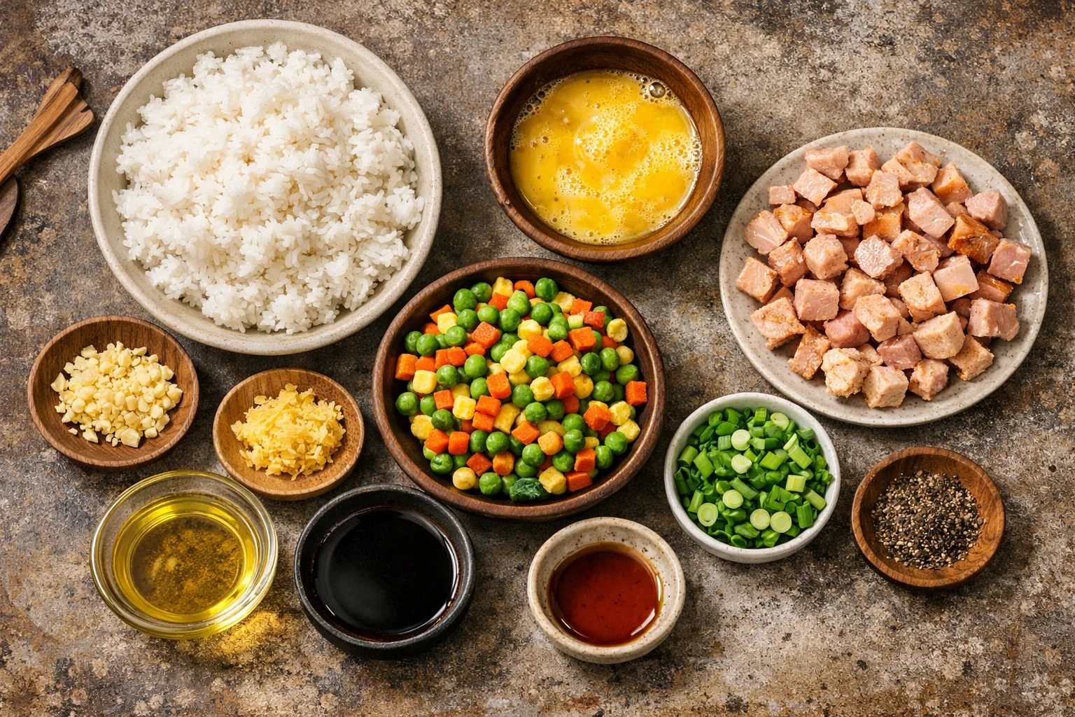 stir fry and rice recipe