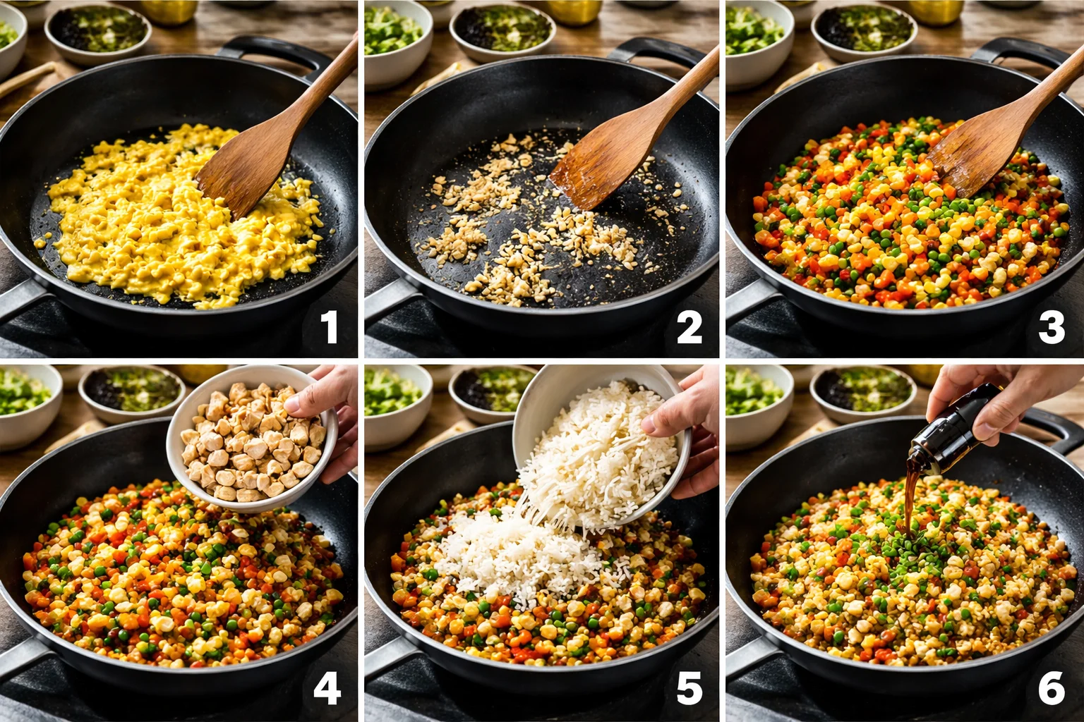 stir fry and rice recipe